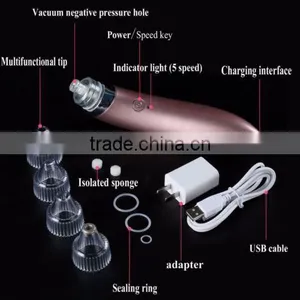High Quality Electric Facial Skin Care Pore Blackhead Remover Cleaner Blemish Acne Cleanser thumbnail-2