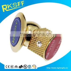 2016 Hot Sell Elegent High-end Golden Color With Diamond Phone Car Holder thumbnail-5