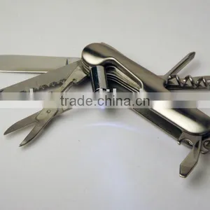 Multi Function Pocket Knife With LED Light/Knife/Tools Gift/Pocket Knife ( K5011GD ) thumbnail-1