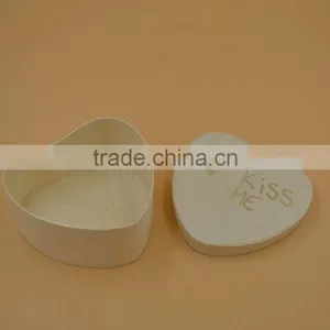 Heart Shape Pine Wood Box|printed Box thumbnail-4