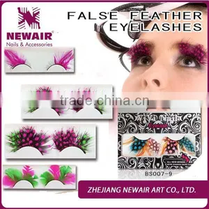 HOT Sale High Quality Party Feather False Eyelashes Fake Eyelash Supplier thumbnail-1