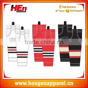 Hongen Apparel Professional 2016 Best Quality Custom Ice Hockey Jersey , Custom Hockey Shirt Team Logo Cotton Sock thumbnail-1