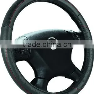 Hot Sales High Quality Customized PU Car Steering Wheel Cover thumbnail-2