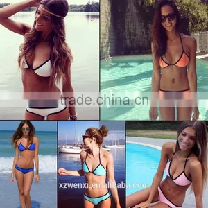 2017 New Design Custom Swimwear Packaging Xxx Hot Sex Bikini Women Beachwear thumbnail-2