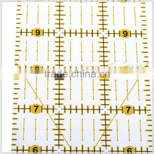 Kearing OEM 18'' * 3'' Patchwork & Quilting Rulers for Fashion Designing High Quality Plastic Rulers# KPR1803 thumbnail-2