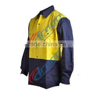 Yellow/Navy Insect and uv Repellent Shirts for Gardener thumbnail-1