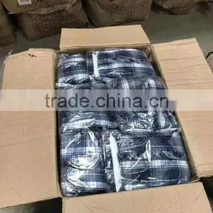 GZY Men Brushed Plaid Shirt Outdoors Mixed Winter Model Stock Export Europe Warehouse Gaungzhou Stock 2017 High Quality thumbnail-3