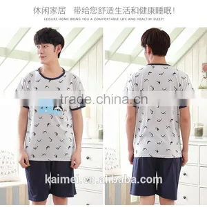 2017 New Design High Quality Best Choice Men's Wholesale Cotton Pajamas thumbnail-2