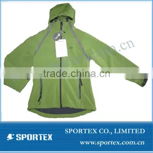 Women's Green Solfshell Jacket thumbnail-1