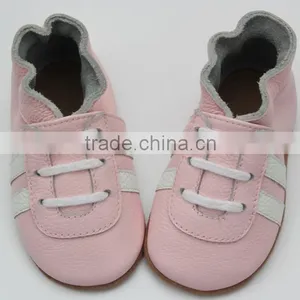 Wholesale 2014 Shenzhen Factory Soft Sole Leather Baby Shoes thumbnail-3