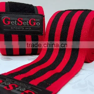 Elastic Knee Wraps for Gym Workout thumbnail-1