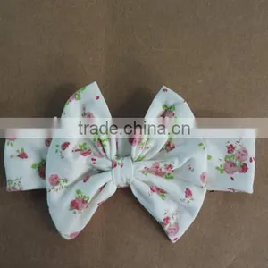 New Designs Baby Hair Bands Boutique Handmade Children Accessories Beautiful Girls Headbands Flower Baby Girls Elastic Headbands thumbnail-5