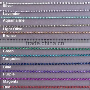 Color Ball Chain Necklace thumbnail-2