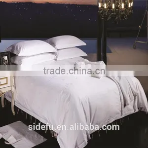 China Wholesale King Size Jacquard Hotel Bedding Set thumbnail-4