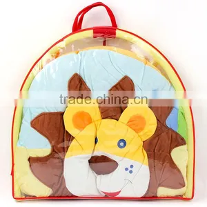 Wholesale Non-toxic Lion Style Musical Gym Baby Kids Play Mat With Hanging Toys M5082203 thumbnail-3