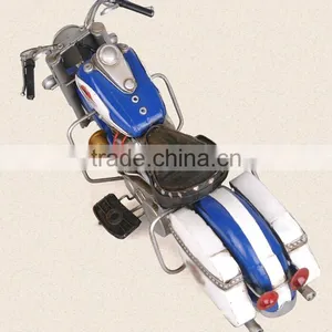 Birthday Christmas Decoration Gift Hand Made Metal Art Motorcycle Model Crafts thumbnail-3