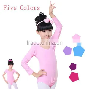 OEM 2016 High Quality Girls Leotard Gymnastic Ballet Kids Dance Leotard thumbnail-2