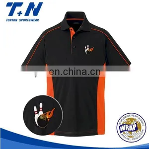 New Style Customized Bowling Polo Shirts thumbnail-5
