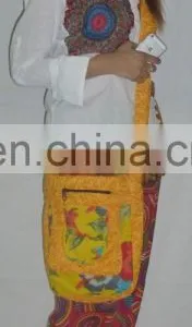 Ladies Reversible Canvas Printed Women's Hangbags thumbnail-6