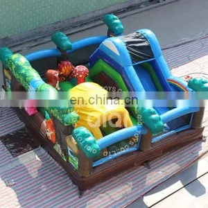 Cheap Inflatable Funcity Combos, QIQI Inflatables, Inflatable Funcity thumbnail-1