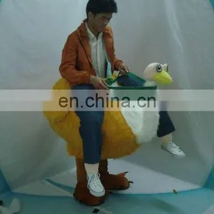 NO.3561 Rider on the Ostrich Mascot Costume thumbnail-1