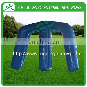 Commercial Inflatable Paintball Triangle Airsoft Bunker thumbnail-1