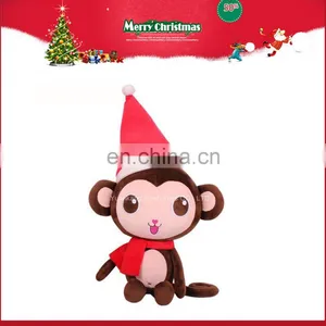 2016 Christmas Stuffed Animal Plush Monkey Toys Dolls thumbnail-1