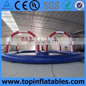 Top Inflatable Race Track For Car Inflatable Air Track Inflatable Sport Games thumbnail-1