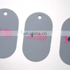 Printed Grey Plastic Tag thumbnail-1