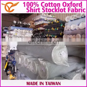 Taiwan Online Shopping Piece Dyed Oxford Stocklot Fabric thumbnail-6