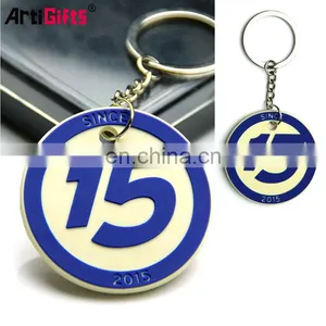 High Performance High Quality Custom Promotion Soft Rubber Key Chain thumbnail-1