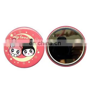 Hot Selling Custom Made Cheap Personalized Vintage Pocket Mirror thumbnail-1