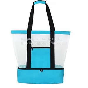 Light Summer Beach Bags With Cooler Bag for Women thumbnail-1