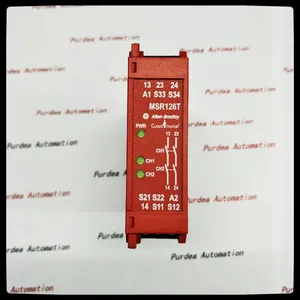 2 Pnp Emergency Stop Relay 440rn23112 Msr126.1t Safety Relay thumbnail-1