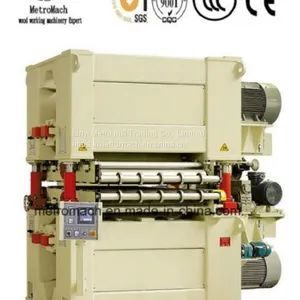 Plywood Double Sides Wide Belt Sander Machine thumbnail-1