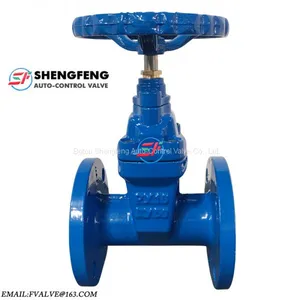 Non-rising Steam Resilient Seated GGG40 BS5163 Ductile Iron Gate Valve thumbnail-1