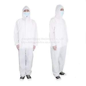 Hooded Medical Protection Suit Safety Clothing thumbnail-3