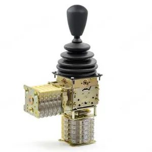 RunnTech 2 Axis Industrial Joystick Stepped Movement Spring Return for Crane Control thumbnail-1