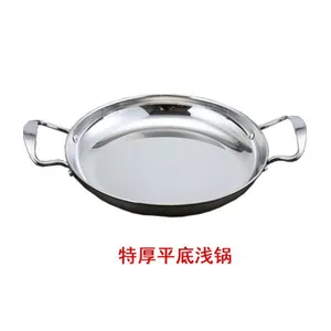 Cheap Stainless Steel Wok Fire Pot Set Soup Pot Steamer Double Layers Triple Layers Cooking Pot Multi-function thumbnail-2