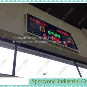 Indoor Wireless Remote Control Basketball Scoreboard thumbnail-1