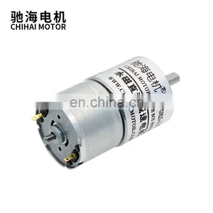 ChiHai Motor CHR-GM25-310T Low Voltage DC7.4V Micro Speed Gear Motor Reduction Gear Motors With Metal Gearbox for Diy thumbnail-5