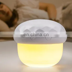 Mushroom Shape Star Sky Night Lamp Kids Led Night Light Projector for 2020 Gifts thumbnail-4