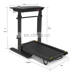 Home Use Desk Treadmill With Mini Electric Lift Table Walking Treadmill Tall Treadmill for Office Use thumbnail-3