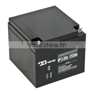 Tree Battery Vrla Storage AGM UPS 12v 24ah Lead Acid Battery 12V 24Ah 26ah 38ah 55ah 60ah Etc thumbnail-1