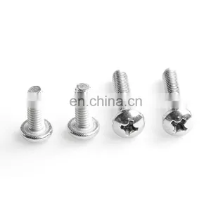 Stainless Steel Zinc Plated Machine Screw GB818 Cross Pan Head thumbnail-1