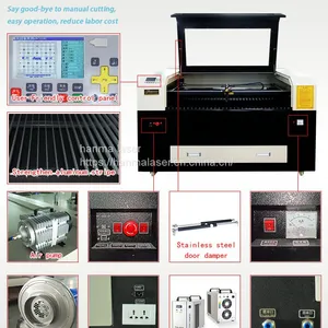 High Quality Hanma Laser 1300*1000mm HM-J1310 Metal&non-mental Combined Cutting Machine thumbnail-4