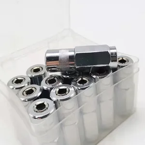 Female Thread Straight Nozzle Connector for Oil Filling thumbnail-1