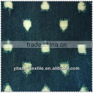 Heart Pattern Selvedge Denim Fabric thumbnail-1