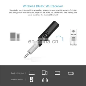 Wireless Blue Tooth Receiver Car 3.5mm AUX Port Music Wireless Audio Receiver Handsfree Call Audio Cars Wireless Car thumbnail-5