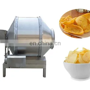 New Sale Snack Octagonal Mixer Potato Chips Seasoning Machine Popcorn Seasoning Machine in Low Price thumbnail-2
